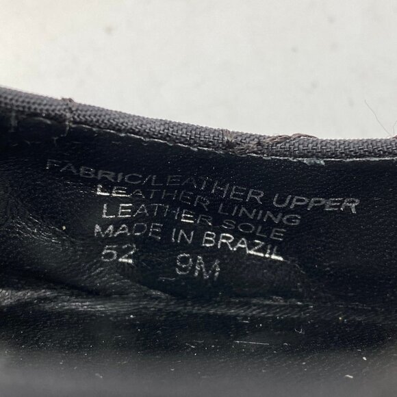 Tory Burch Black Quilted Flats | Women's Size 9 - Picture 7 of 8